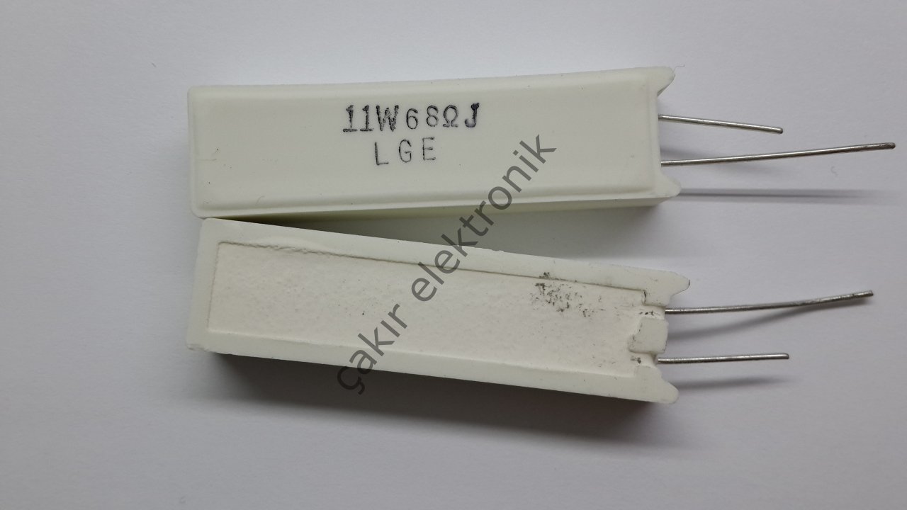 68R 11W  TAŞ DİRENÇ , 68 OHM 11WATT