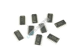 74HC132 - HC132 -Quadruple Positive-NAND Gates With Schmitt-Trigger Inputs