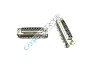 DSUB 25PİN DİŞİ KART TİPİ 90C PCB TİP - D-SUB 25PİN DİŞİ KART TİPİ 90C PCB TİP