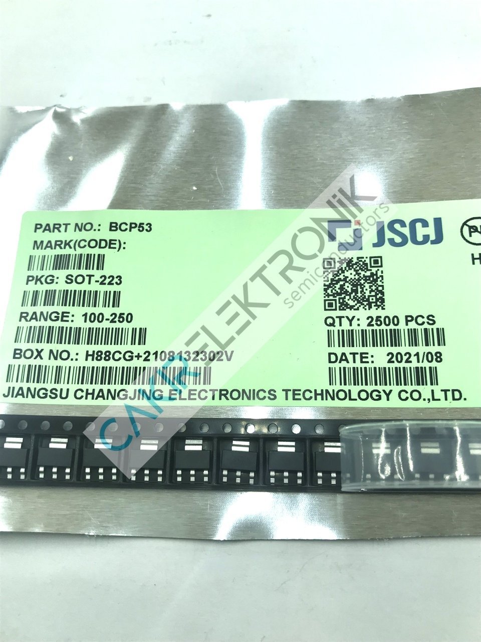BCP53 - BCP53-16 -  80 V, 1 A PNP POWER TRANSİSTÖR