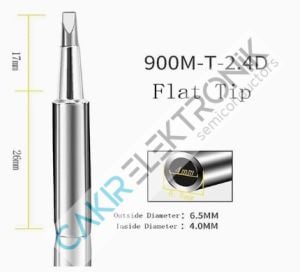 900M-T-2.4D , 900M SERIES SOLDER TIP , 900 SERİSİ HAVYA UCU