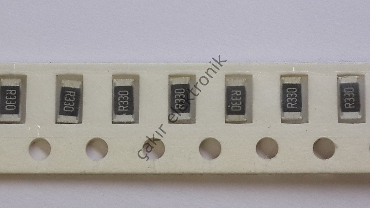 0,33R -  R330 - 0.33 OHM -  %1 - 1206 DİRENÇ   25 ADET