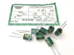 47MF 100V - 47UF 100V 10X13 MM KONDANSATÖR