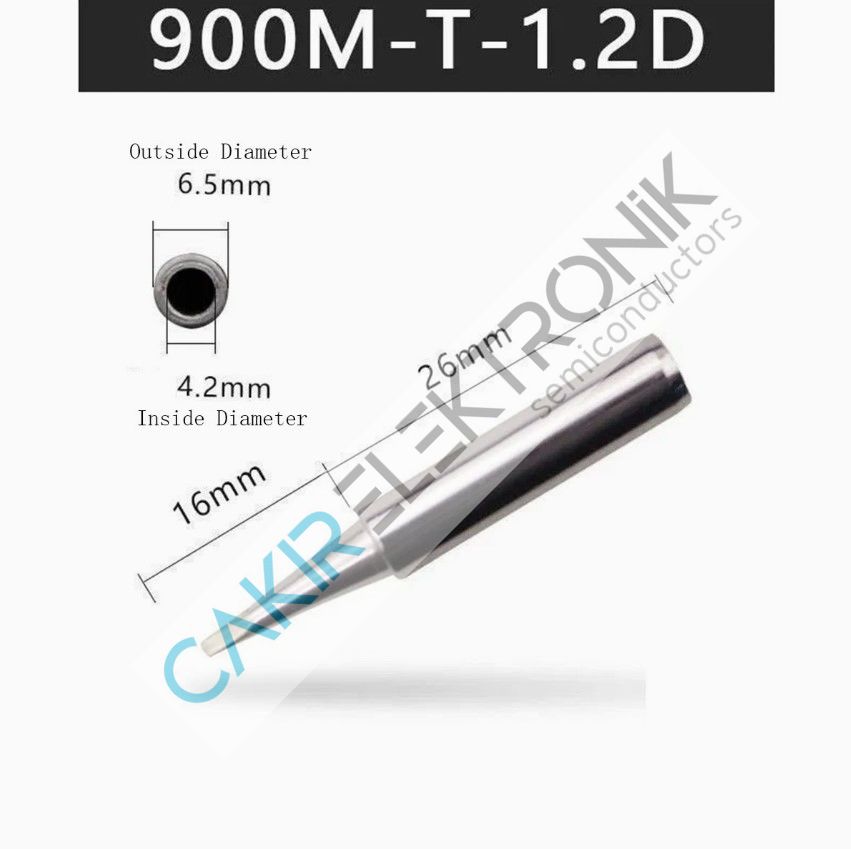 900M-T-1.2D , 900M SERIES SOLDER TIP , 900 SERİSİ HAVYA UCU