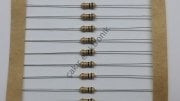 5.1R - 5R1 - 5,1R -   1/4 DİRENÇ - CF1/4 5,1Ω; 0.25W; ±5%; Ø2.3x6mm; Leads: axial