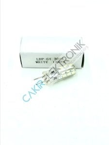 LED AMPUL G4 12V AC-DC  2W. İĞNE AYAK