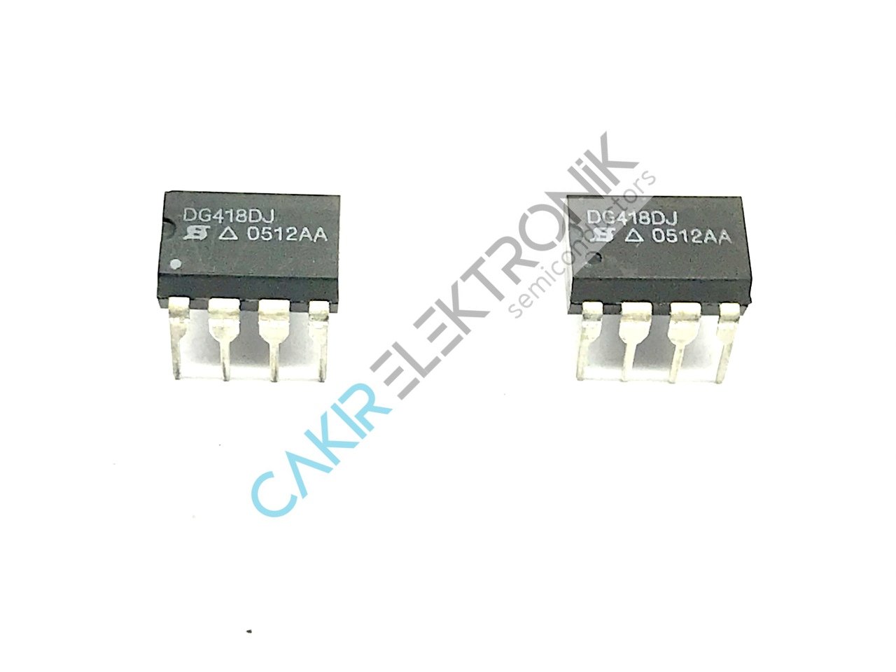 DG418DJ - DG418 - Precision CMOS Analog Switches