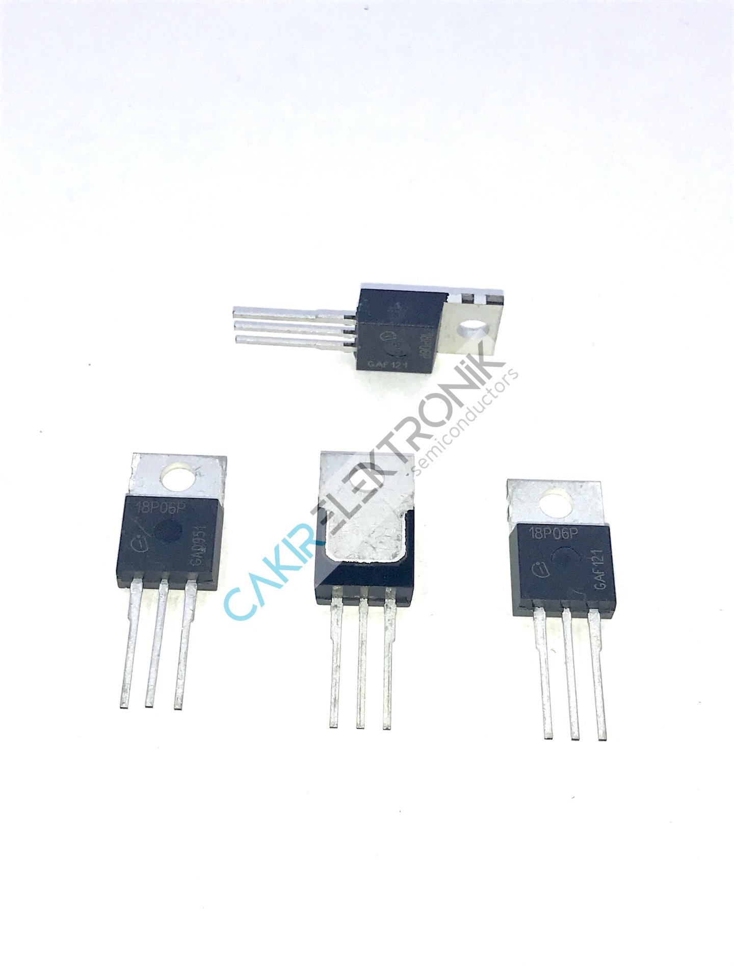 SPP18P06P   - 18P06P - TO220 - 18.7A, 60  P-Channel POWER TRANSİSTÖR