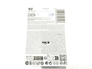 9V / 6F22  PİL 9 VOLT VARTA PİL  17X25X48 MM - 9V PİL , 9 VOLT VARTA BATTERY