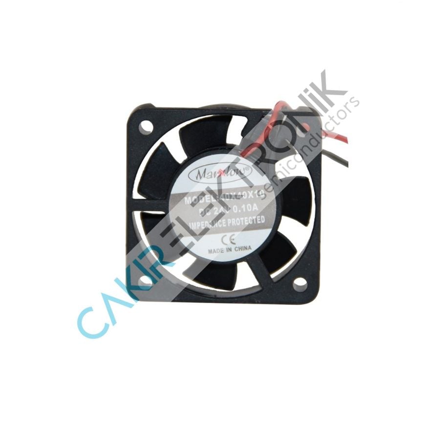 40X40X10 24V DC.  0,08A FAN