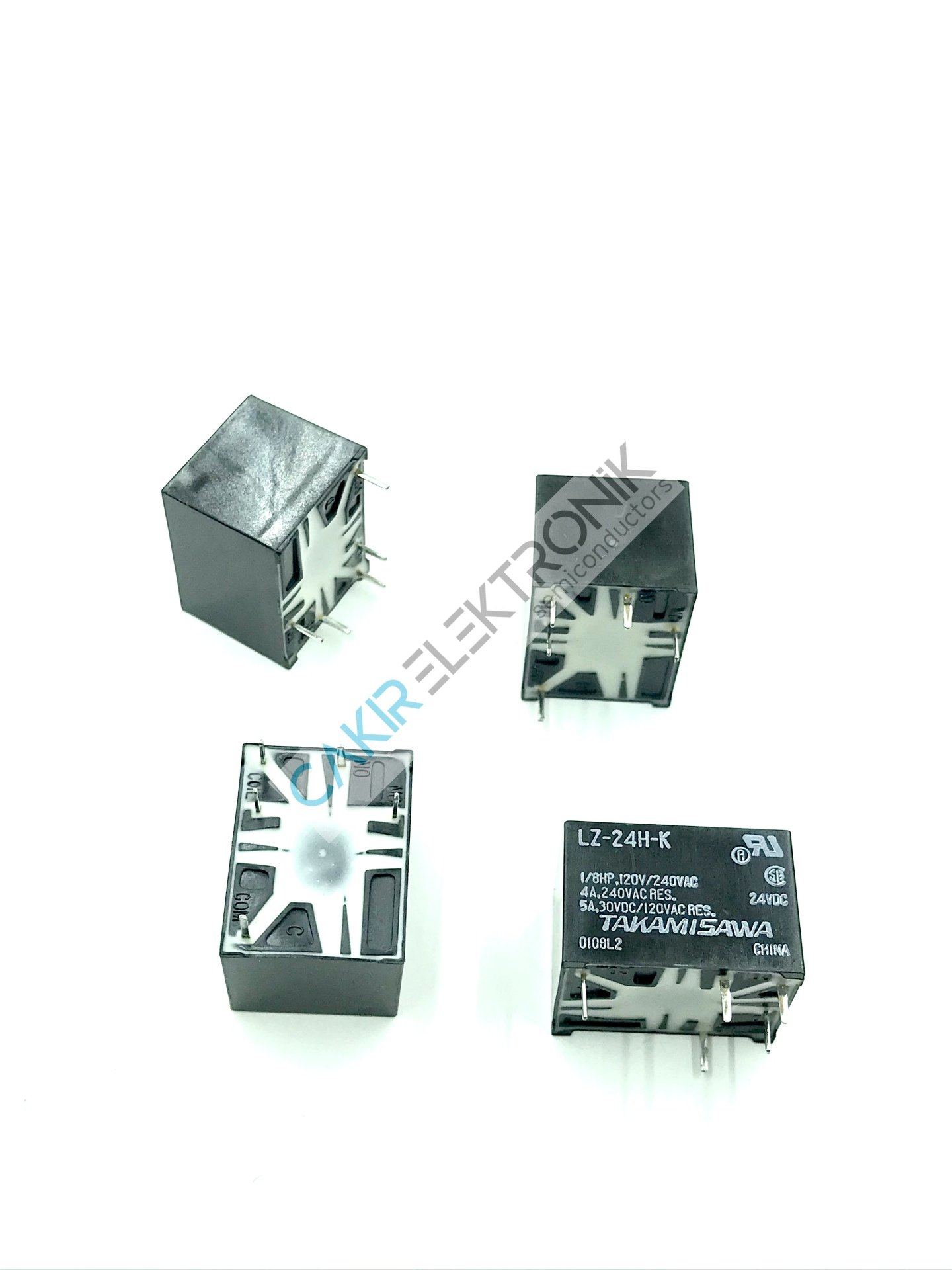 LZ-24H-K  - 24VDC  5PİN RÖLE