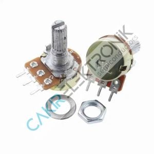 5KR METAL POTANS MONO , 5K POTANSIYOMETRE MONO - WH-148 - WH148