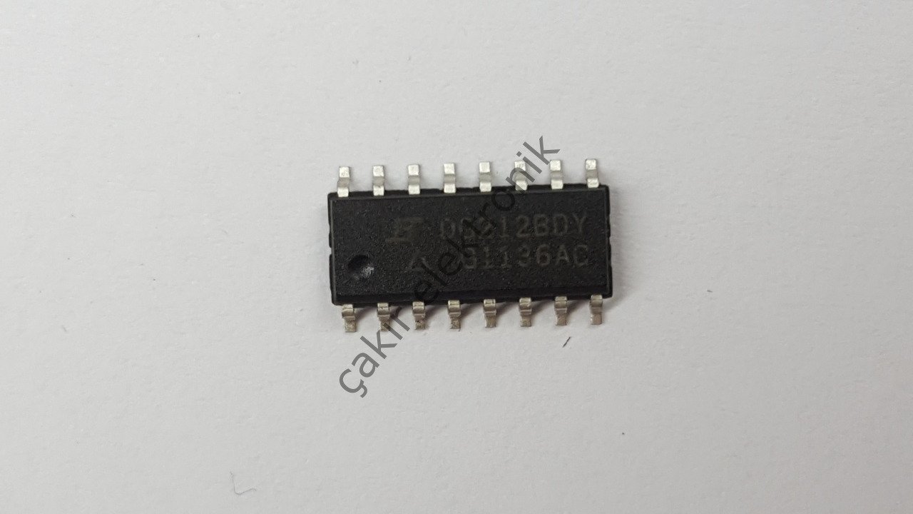 DG212BDY - DG212 - Improved Quad CMOS Analog Switches