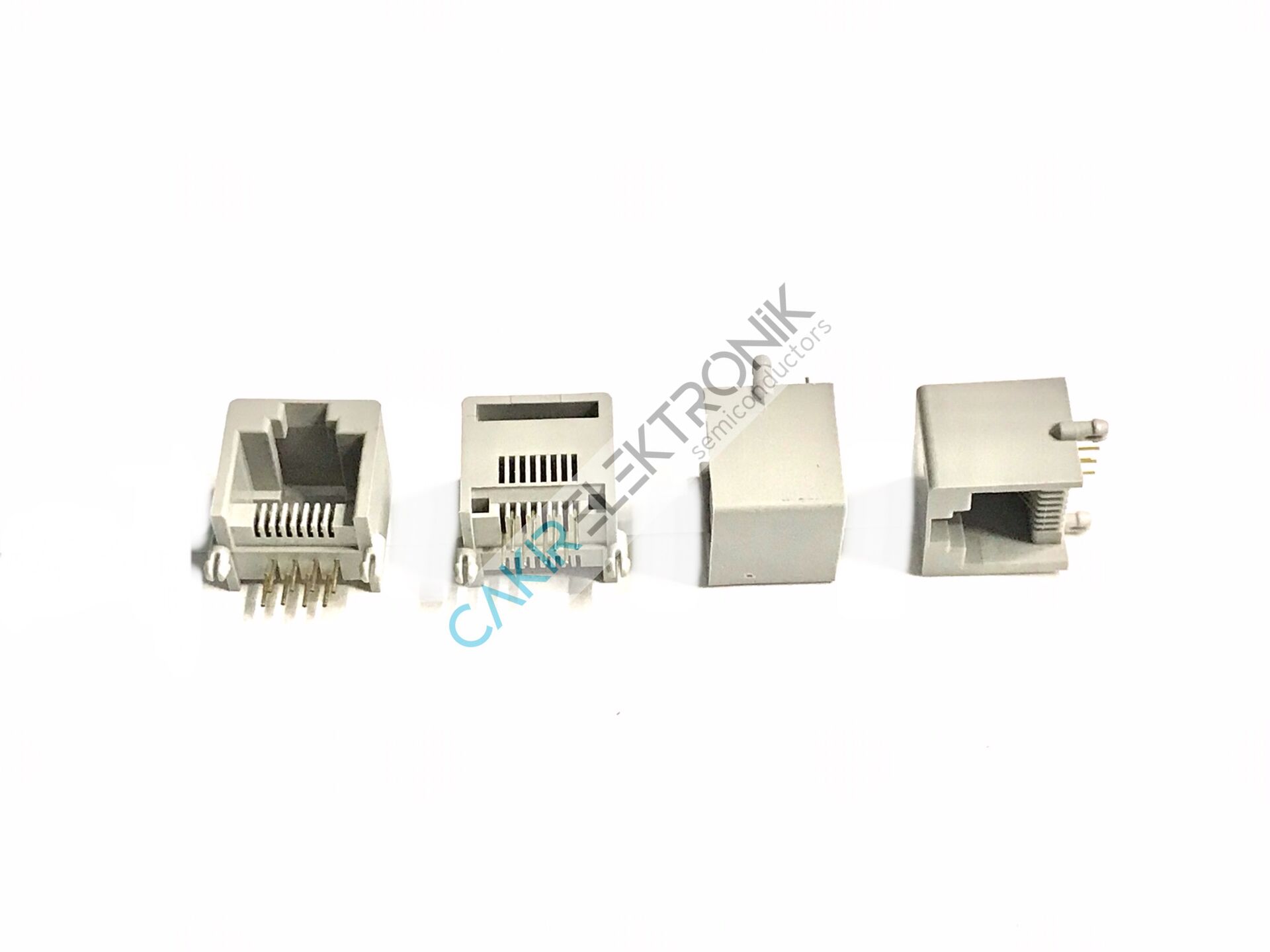 RJ45 - CAT6 - KONNEKTÖR ŞASE, ETHERNET-10-8P8C YUVA - DS1134-S80GP