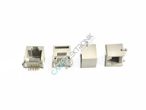 RJ45 - CAT6 - KONNEKTÖR ŞASE, ETHERNET-10-8P8C YUVA - DS1134-S80GP