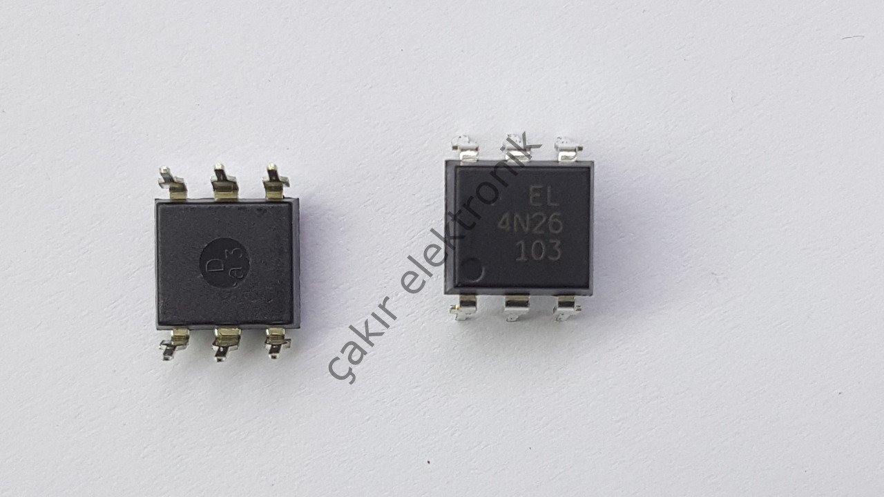 4N26 - EL4N26 - H11A1 - PHOTOTRANSISTOR OPTOCOUPLERS
