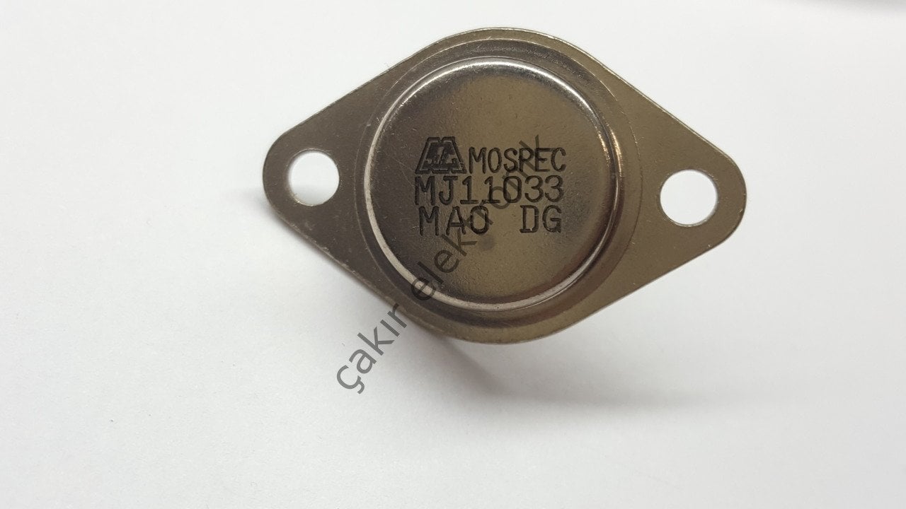 MJ11033  50A. 120V. PNP TRANSİSTÖR