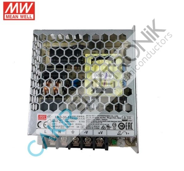 LRS-35-12 , MEAN WELL ,  LRS35-12 MEANWELL Power Supplies
