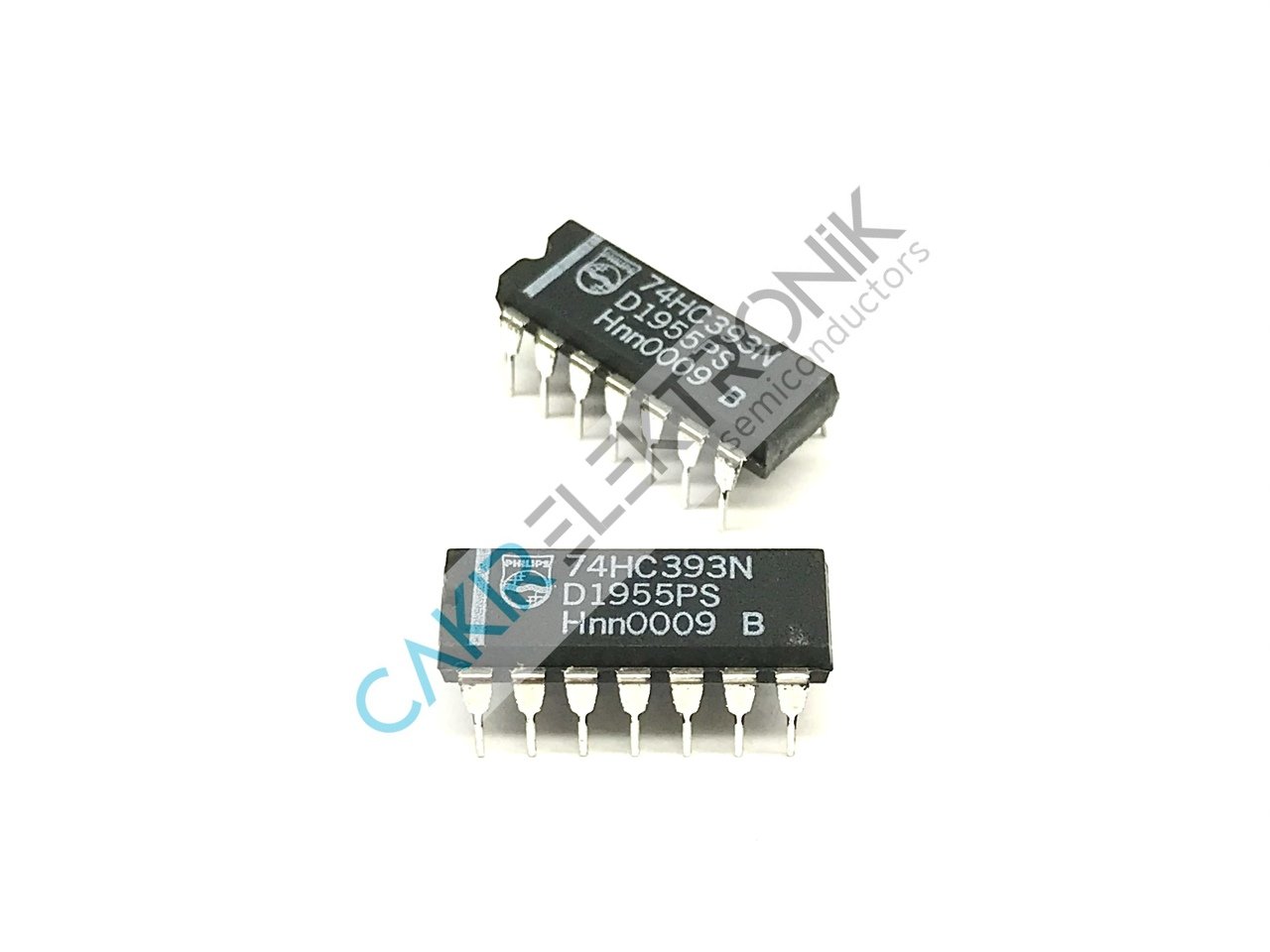 74HC393N- 74HC393 -  Dual 4-bit binary ripple counter