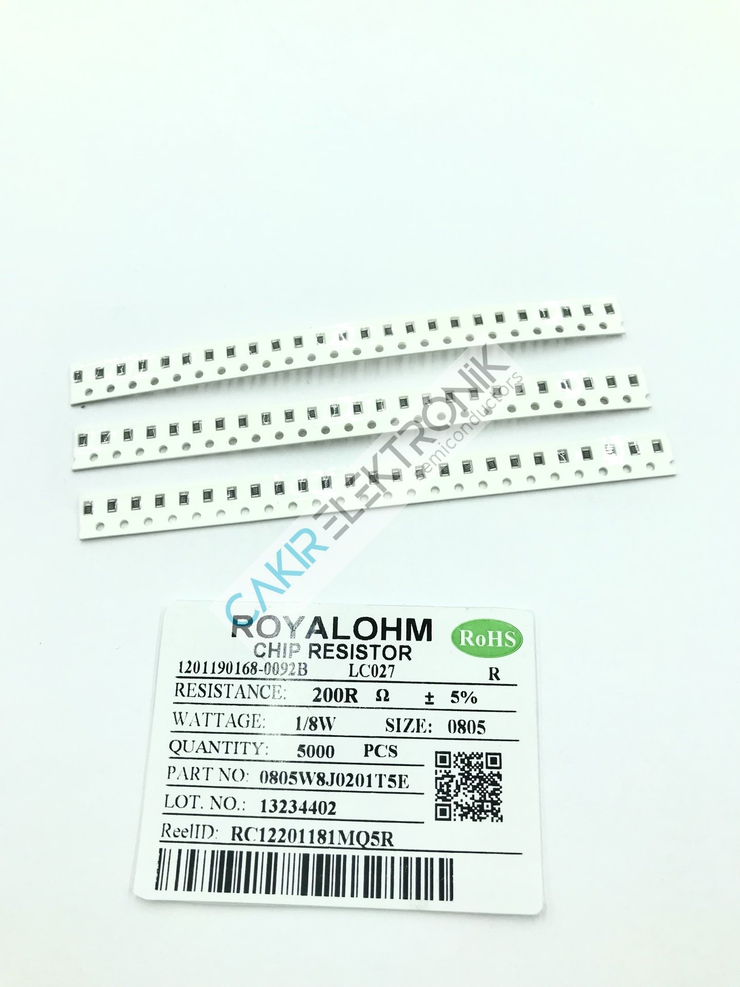 200R - 200 OHM - 201  - 805 DİRENÇ