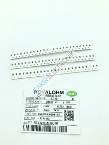 200R - 200 OHM - 201  - 805 DİRENÇ