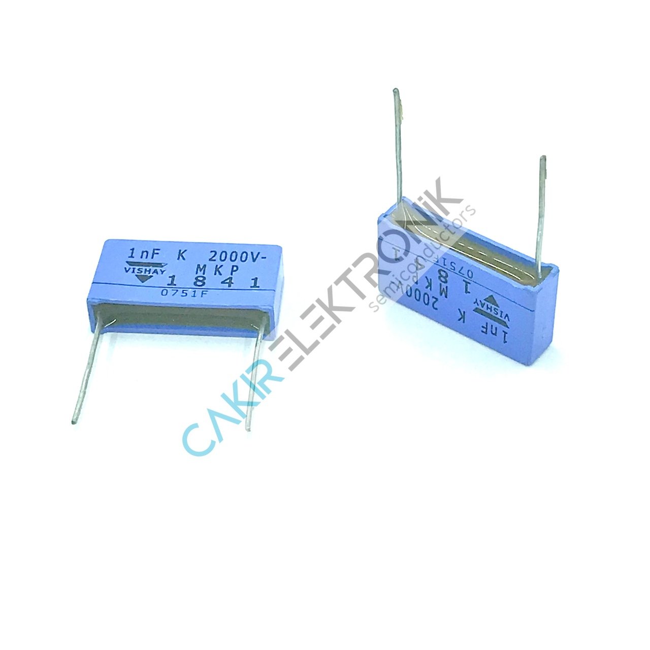 6X26X14 MM - 102K 2000V - 1NF 2000V - 1000PF J 2KV - KONDANSATÖR  MKP 1841 X7  AYAK ARALIĞI 22MM