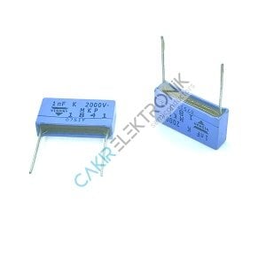 6X26X14 MM - 102K 2000V - 1NF 2000V - 1000PF J 2KV - KONDANSATÖR  MKP 1841 X7  AYAK ARALIĞI 22MM