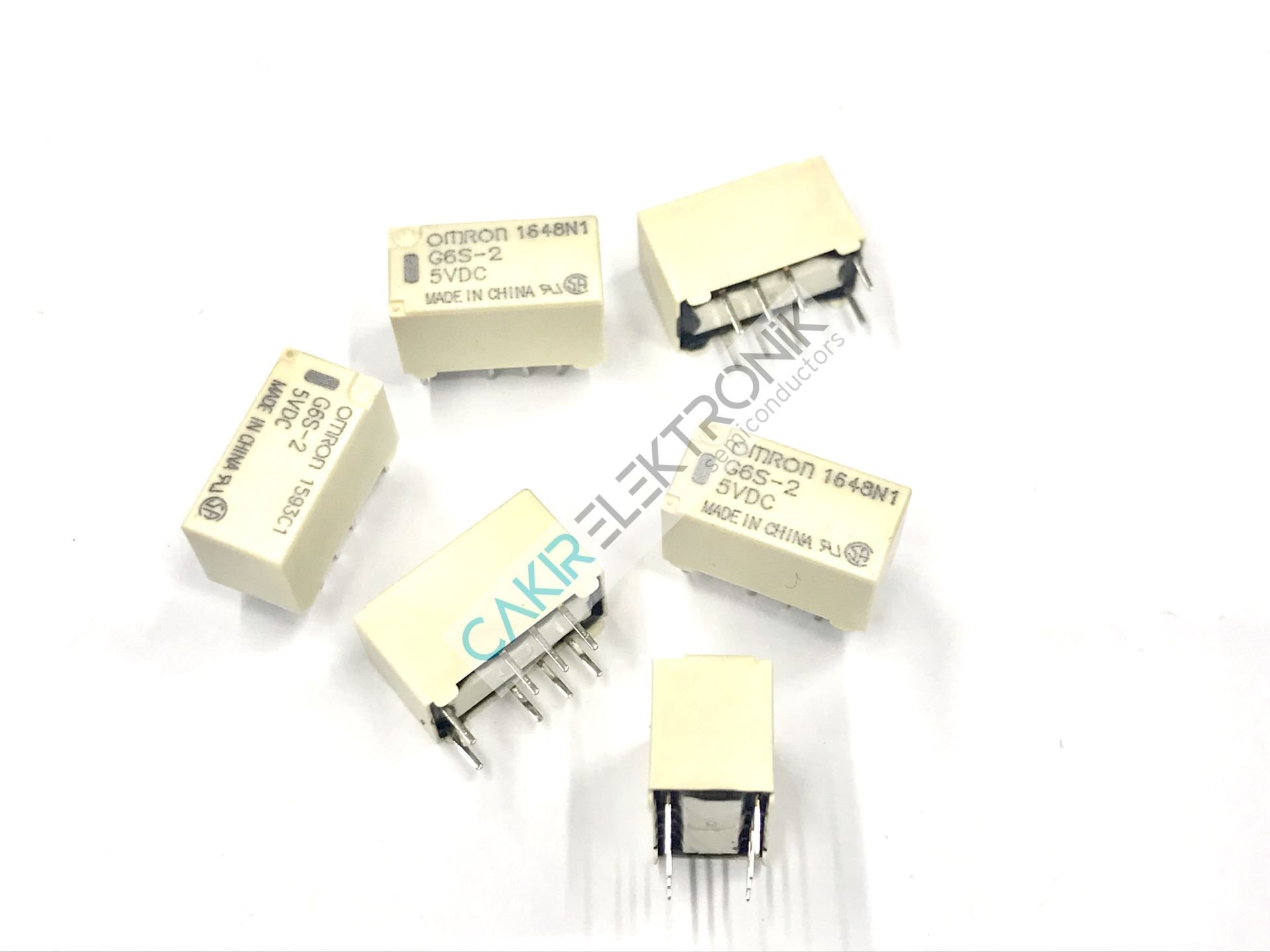 G6S-2 5VDC - G6S-2-5VDC , RELAY TELECOM DPDT 2