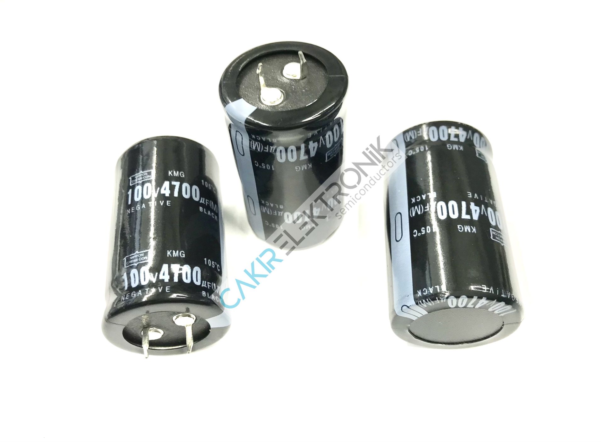 4700MF 100V , 4700UF 100V 30X50 MM KONDANSATÖR
