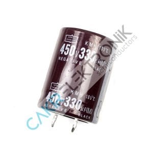 330MF 450V - 330UF 450V. - 330UF 450V - 330MF 450V - 330mf 400v - 330uf 400v  40X30MM KONDANSATÖR