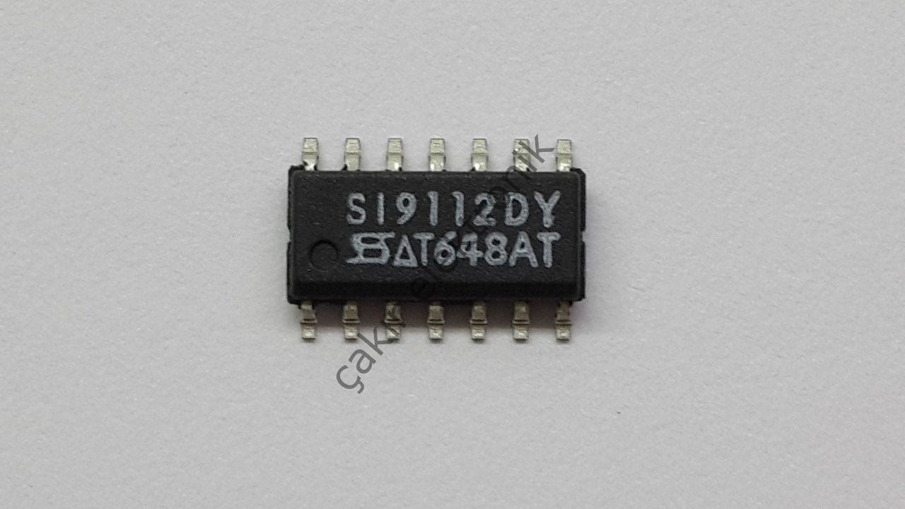 SI9112  - SI9112DY - Sİ9112 - High-Voltage Switchmode Controller