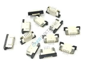 FFC SOCKET DR/UP 1.0MM-4P - FFC SOKET DR/UP 1.0MM-4PIN , FFC KONNEKTÖR 4PIN 1.0MM , FFC CONNECTOR 1MM