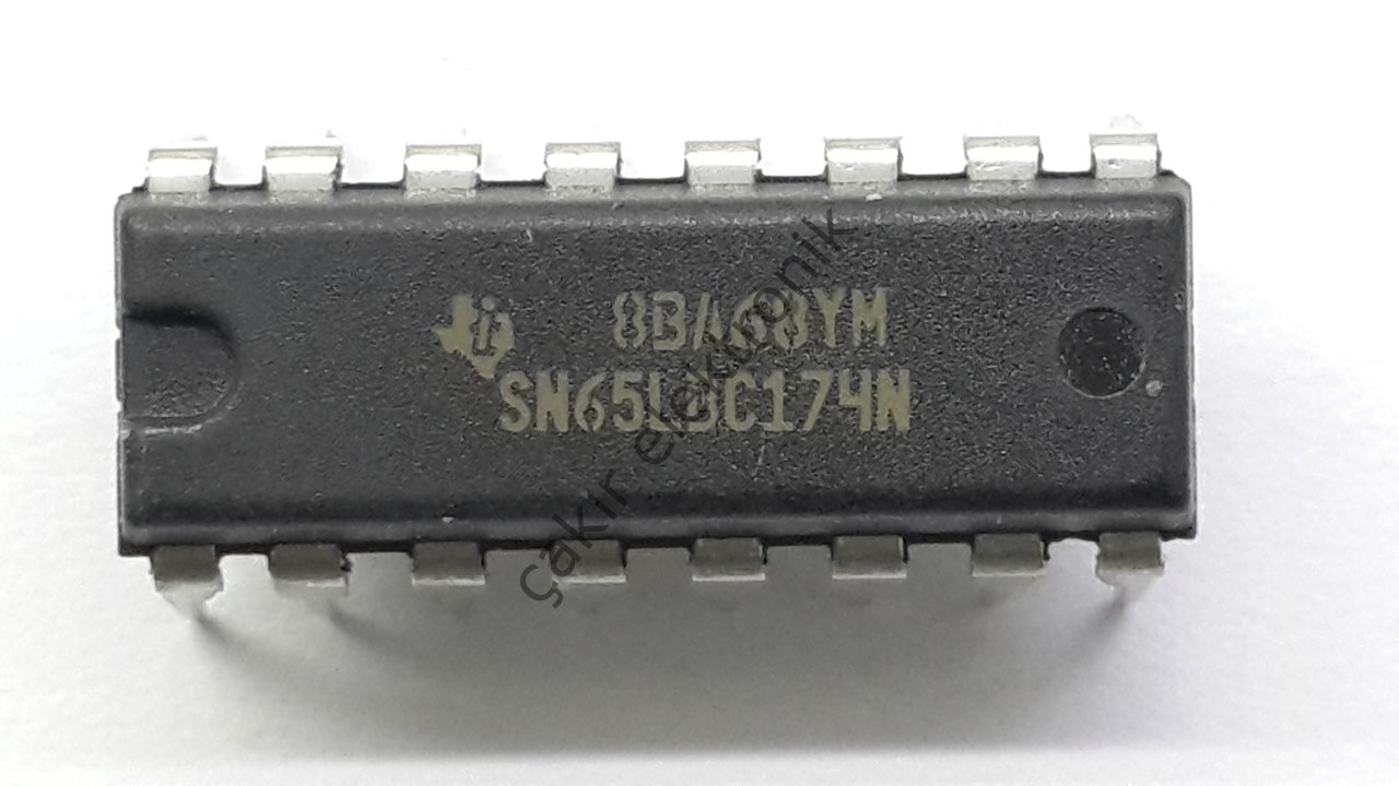 SN65LBC174N - 65LBC174N - 65LBC174 - QUADRUPLE LOW-POWER DIFFERENTIAL LINE DRIVERS