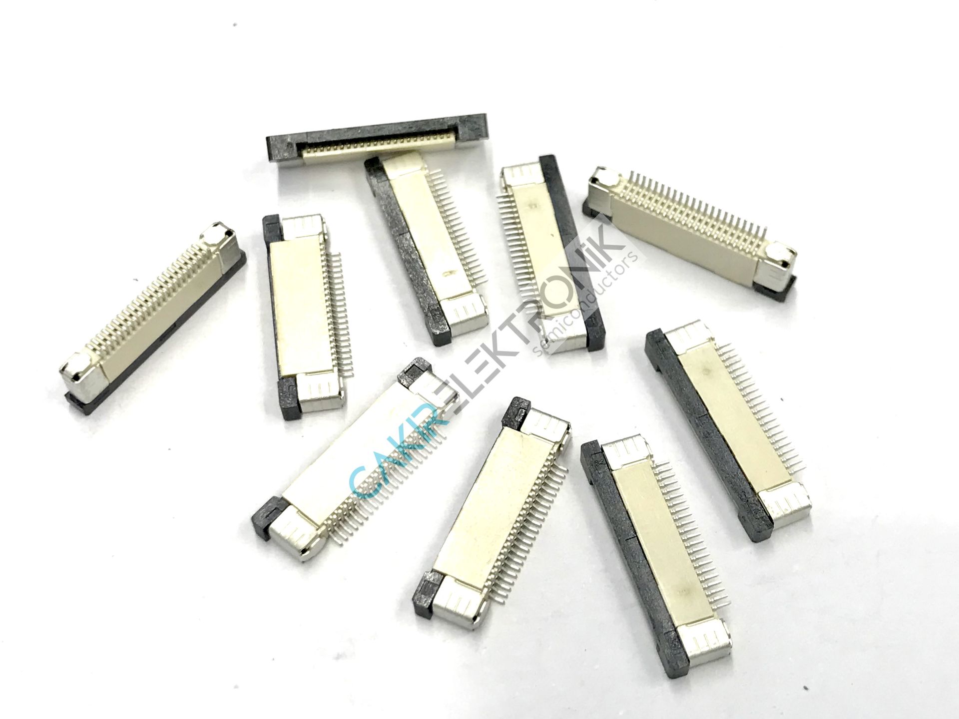 FFC SOCKET DR/UP 0.5MM-22P - FFC SOKET DR/UP 0.5MM-22PIN , FFC KONNEKTÖR 22PIN 0,5MM , FFC CONNECTOR 0,5M