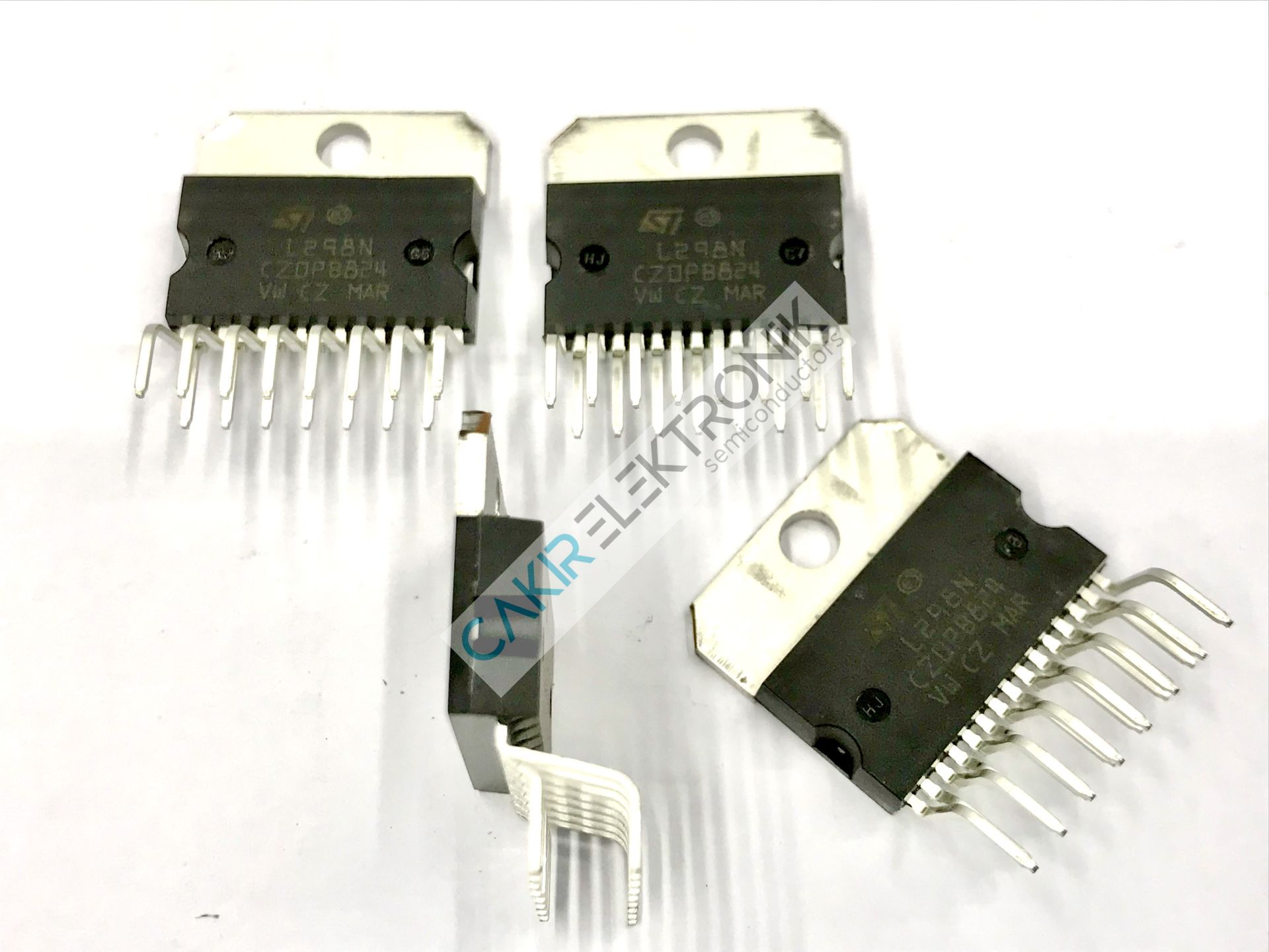 L298N - DUAL FULL-BRIDGE DRIVER - MULTİWATT 15