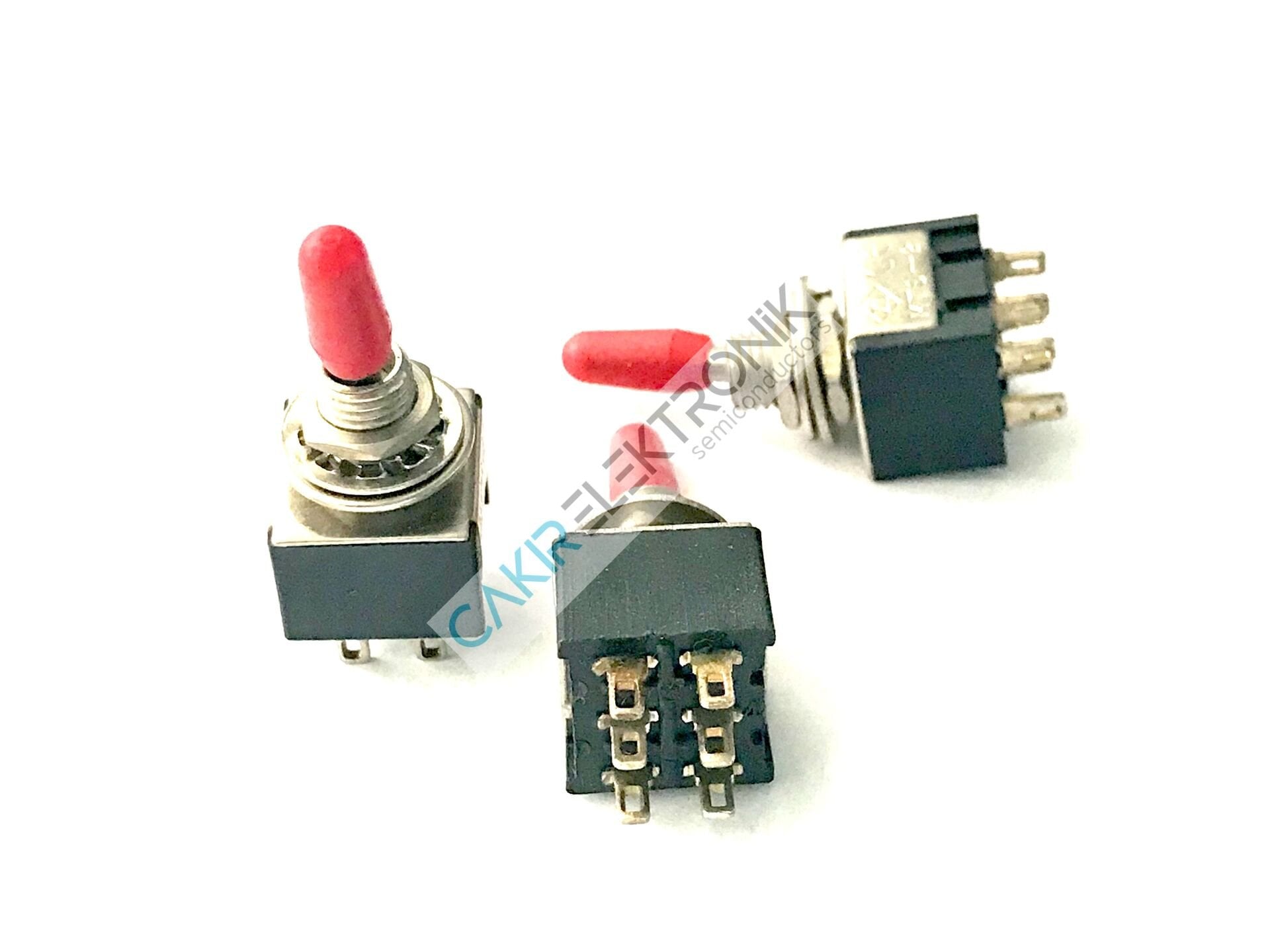 MTS-203 3A 250VAC ANAHTAR ON-OFF-ON , Toogle switch 6P