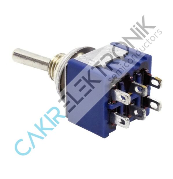 MTS-203 3A 250VAC ANAHTAR ON-OFF-ON , Toogle switch 6P