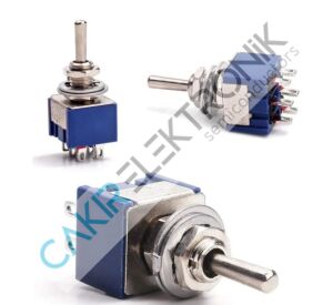 MTS-203 3A 250VAC ANAHTAR ON-OFF-ON , Toogle switch 6P