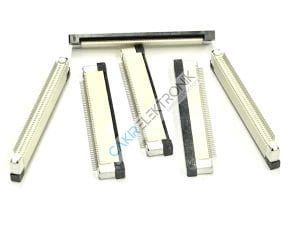 FFC SOCKET DR/UP 0.5MM-50P - FFC SOKET DR/UP 0.5MM-50PIN , FFC KONNEKTÖR 50PIN 0,5MM , FFC CONNECTOR 0,5MM