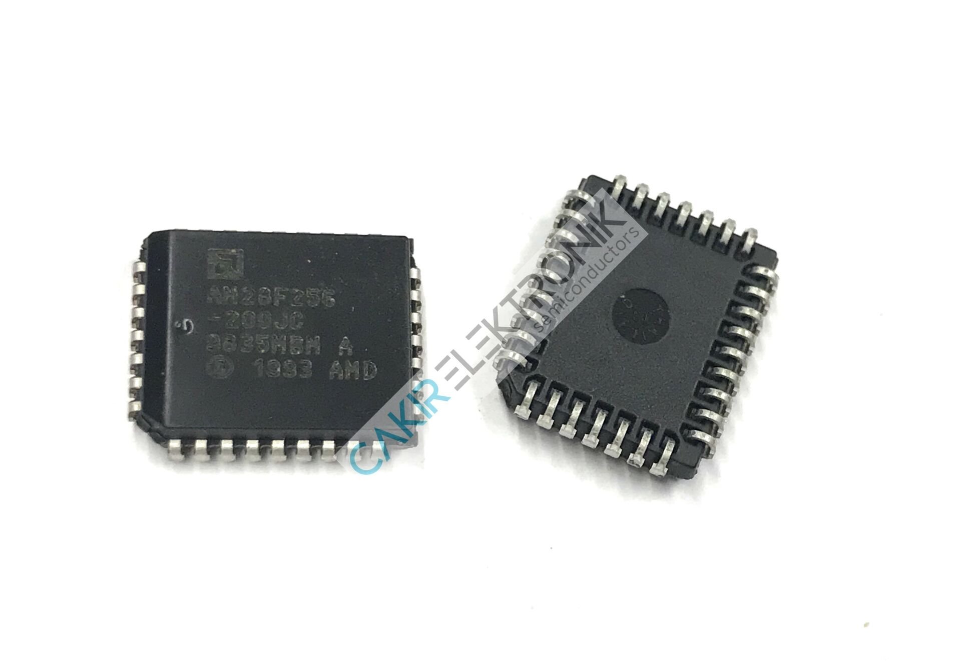 AM28F256-200JC ,  AM28F256 PLCC ,  (32 K x 8-Bit) CMOS 12.0 Volt, Bulk Erase Flash Memory