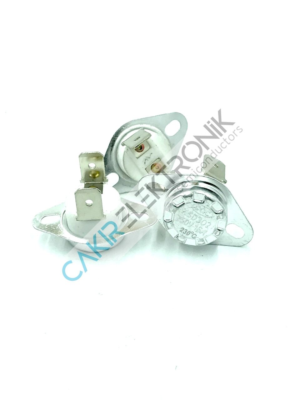 KSD302 - 230C - 230C° - N/C - SERAMİK TERMOSTAT - 230 DERECE 16A. 250V.