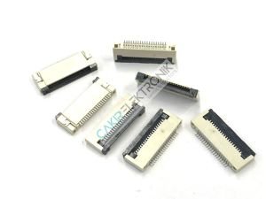 FFC SOCKET DR/DWN 0.5MM-20P - FFC SOKET DR/DWN 0.5MM-20PIN , FFC KONNEKTÖR 20PIN 0,5MM , FFC CONNECTOR 0,5MM