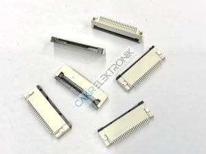 FFC SOCKET DR/DWN 0.5MM-24P - FFC SOKET DR/DWN 0.5MM-24PIN , FFC KONNEKTÖR 24PIN 0,5MM , FFC CONNECTOR 0,5MM