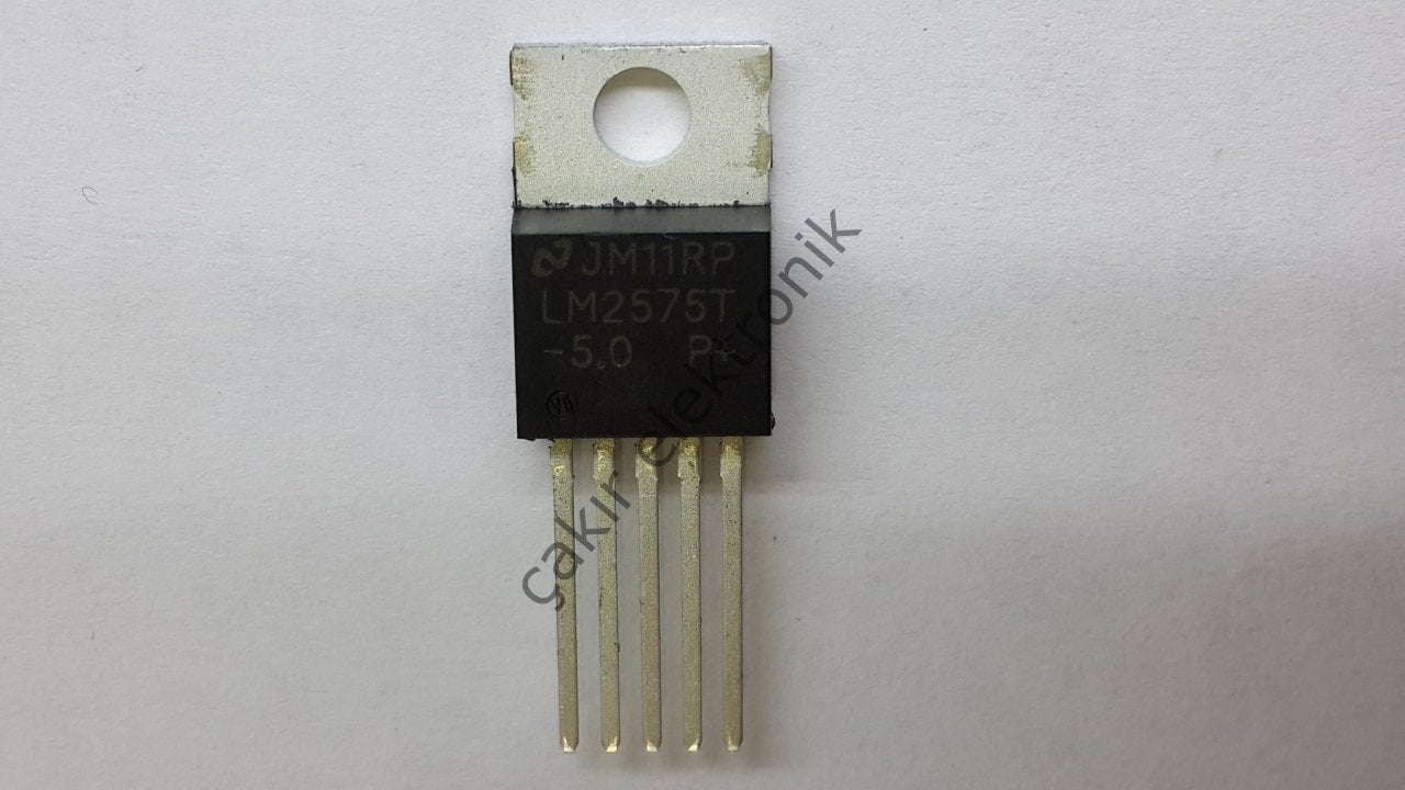 LM2575T-5.0 - VOLTAJ REGÜLATÖR 1A.  LM2575T