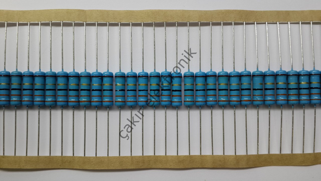 33R - 33 OHM 2WATT DİRENÇ %1 METAL FİLM