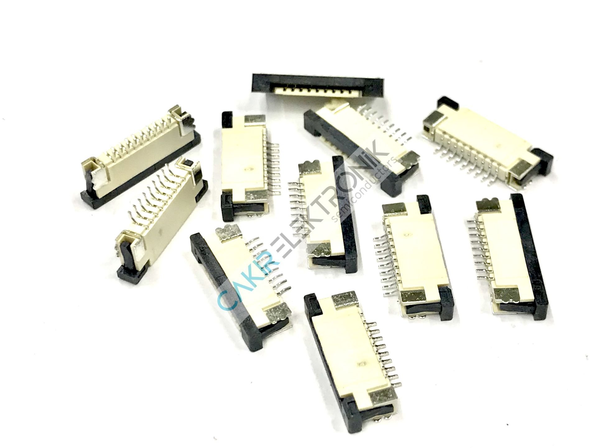 FFC SOCKET DR/UP 1.0MM-9P - FFC SOKET DR/UP 1.0MM-9PIN , FFC KONNEKTÖR 9PIN 1.0MM , FFC CONNECTOR 1MM