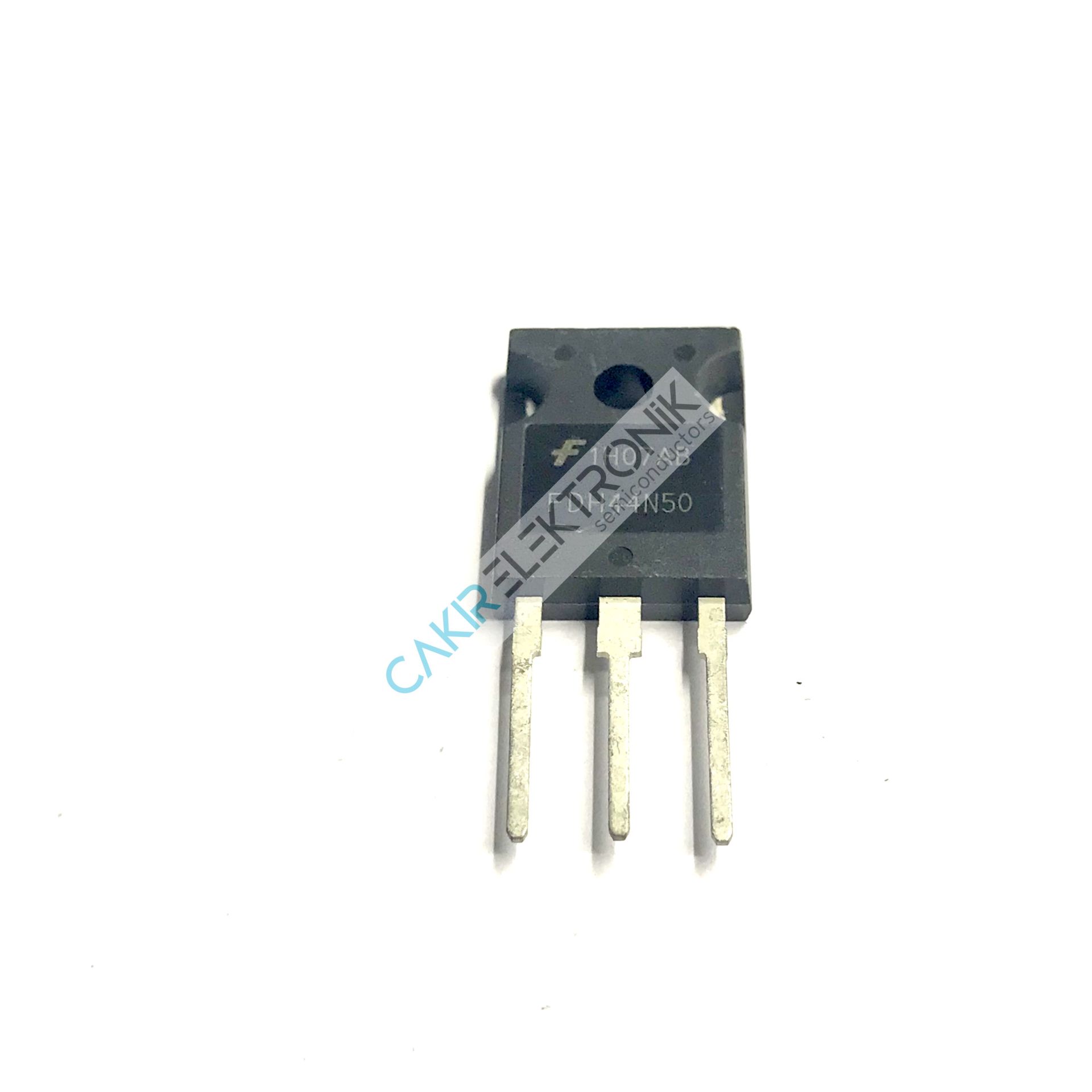 FDH44N50 - 44N50 - 44A. 500V. N-Channel SMPS Power MOSFET