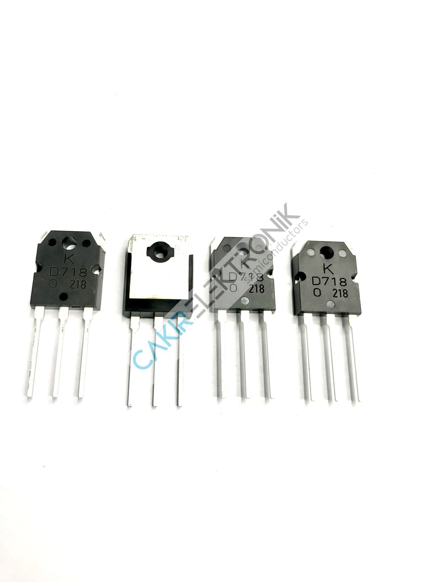 KTD718 - 2SD718 - D718 - KTD718-O-U/P 120V 80W 10A NPN Transistör TO-3P