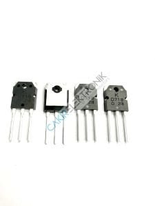 KTD718 - 2SD718 - D718 - KTD718-O-U/P 120V 80W 10A NPN Transistör TO-3P