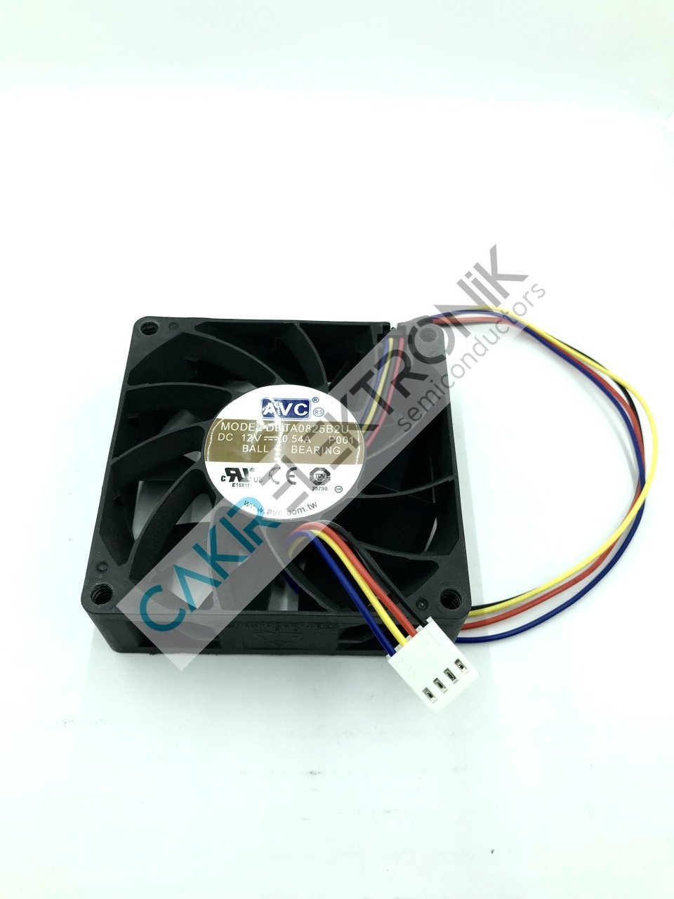 80X80X25MM 12V DC 0,54A FAN 4 TEL - DBTA0825B2U - AD0812XB-A7FGP